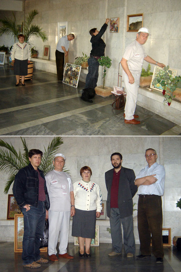 Экспозиция в Парламенте Молдовы